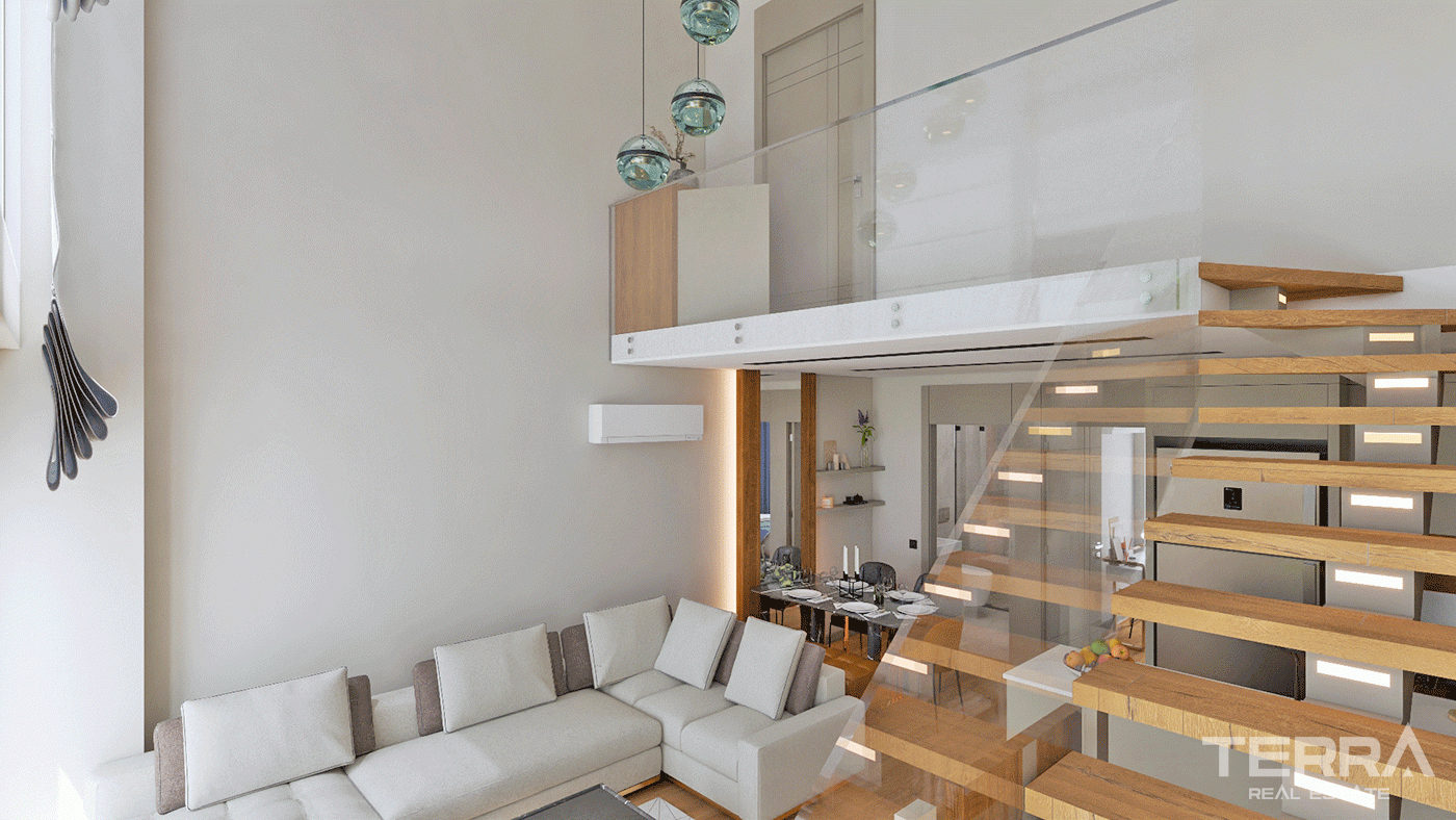 Luxurious 2+1 Duplex Villas with Private Gardens in Kepez, Antalya - 97407