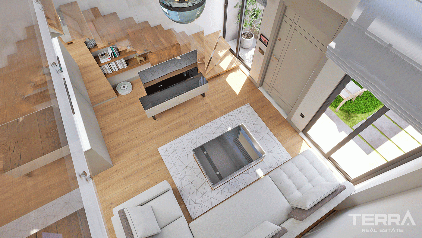 Luxurious 2+1 Duplex Villas with Private Gardens in Kepez, Antalya - 97408