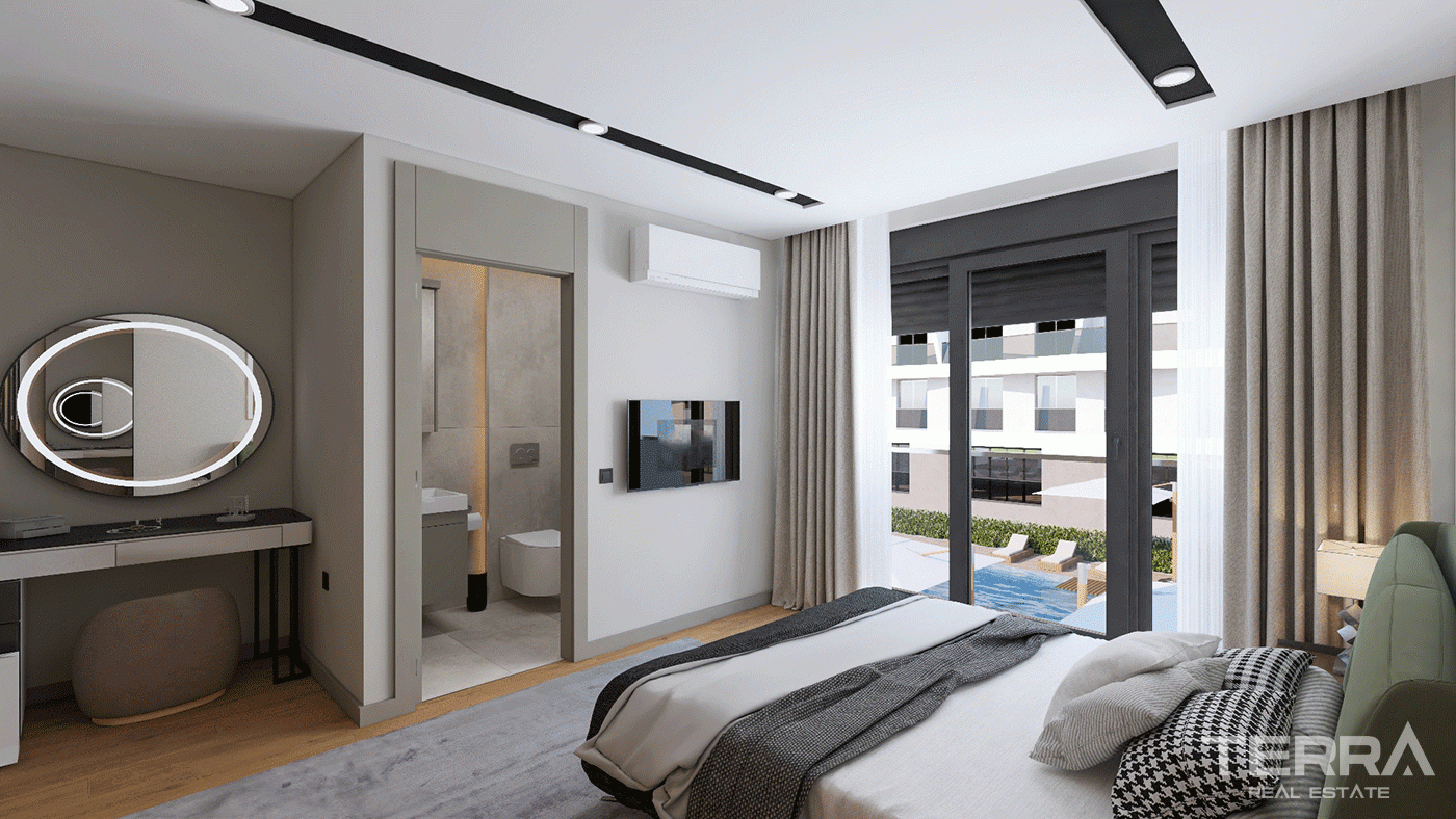 Luxurious 2+1 Duplex Villas with Private Gardens in Kepez, Antalya - 97411