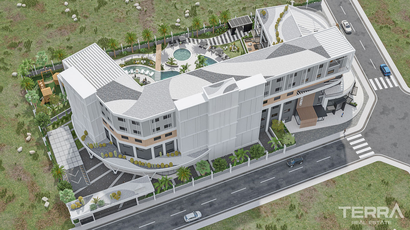 Upscale Apartments in Altıntaş, Antalya Offering First Class Comfort - 97661