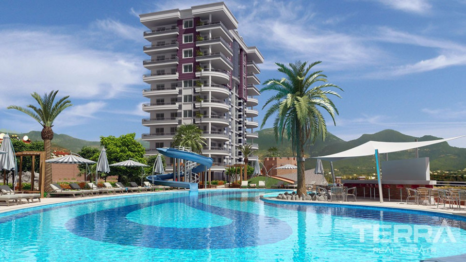 Spacious apartments close to Alanya city centre