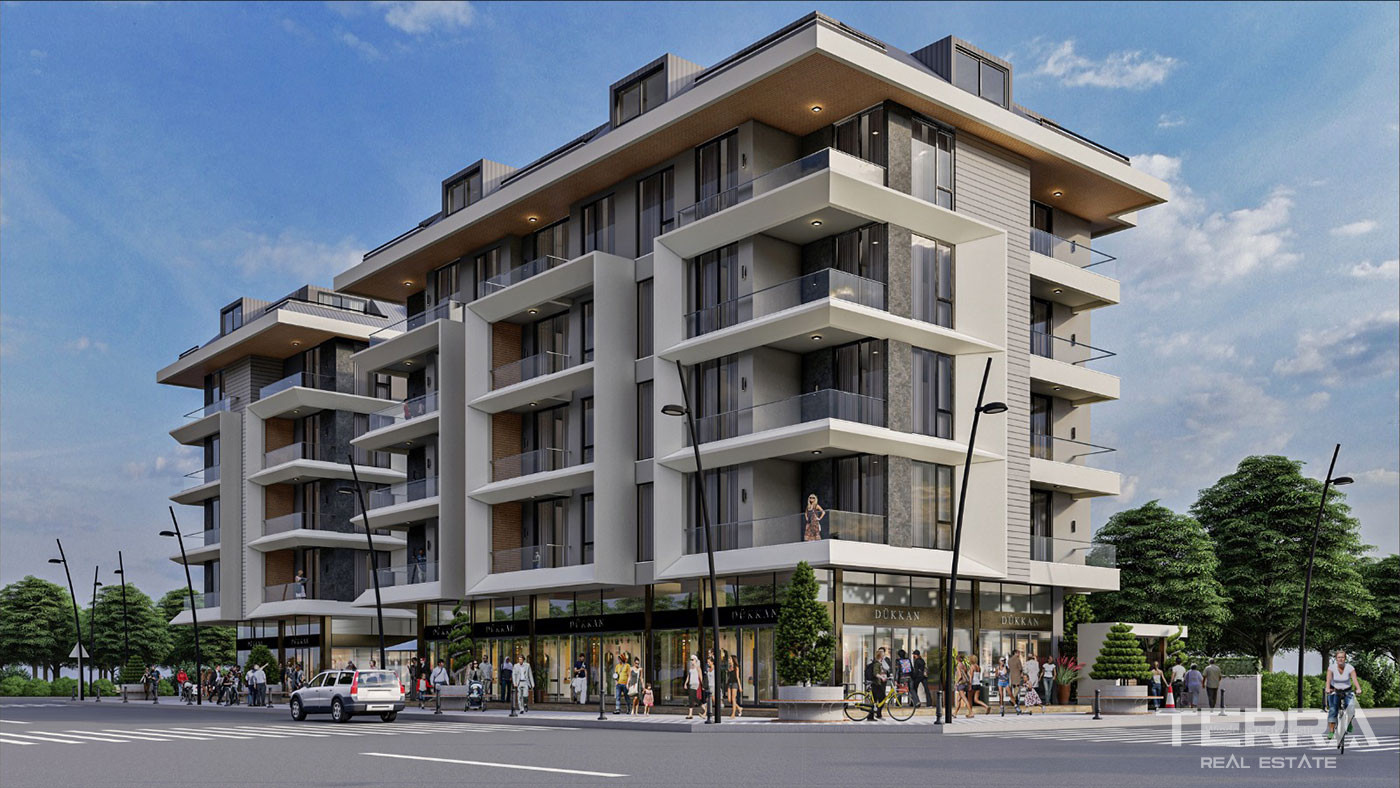 Apartments for Sale in Oba Town Center, Near The Oba Beach in Alanya - 97845