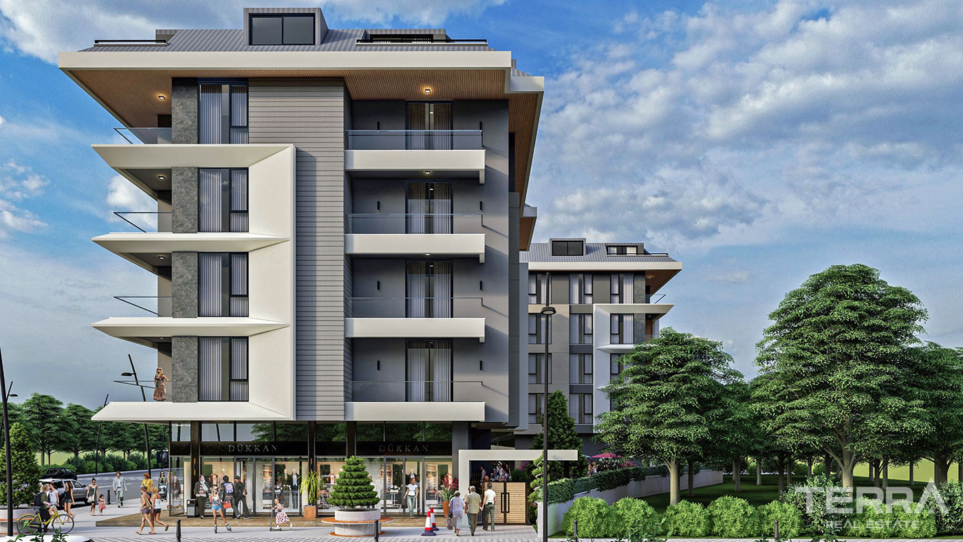 Apartments for Sale in Oba Town Center, Near The Oba Beach in Alanya - 97852