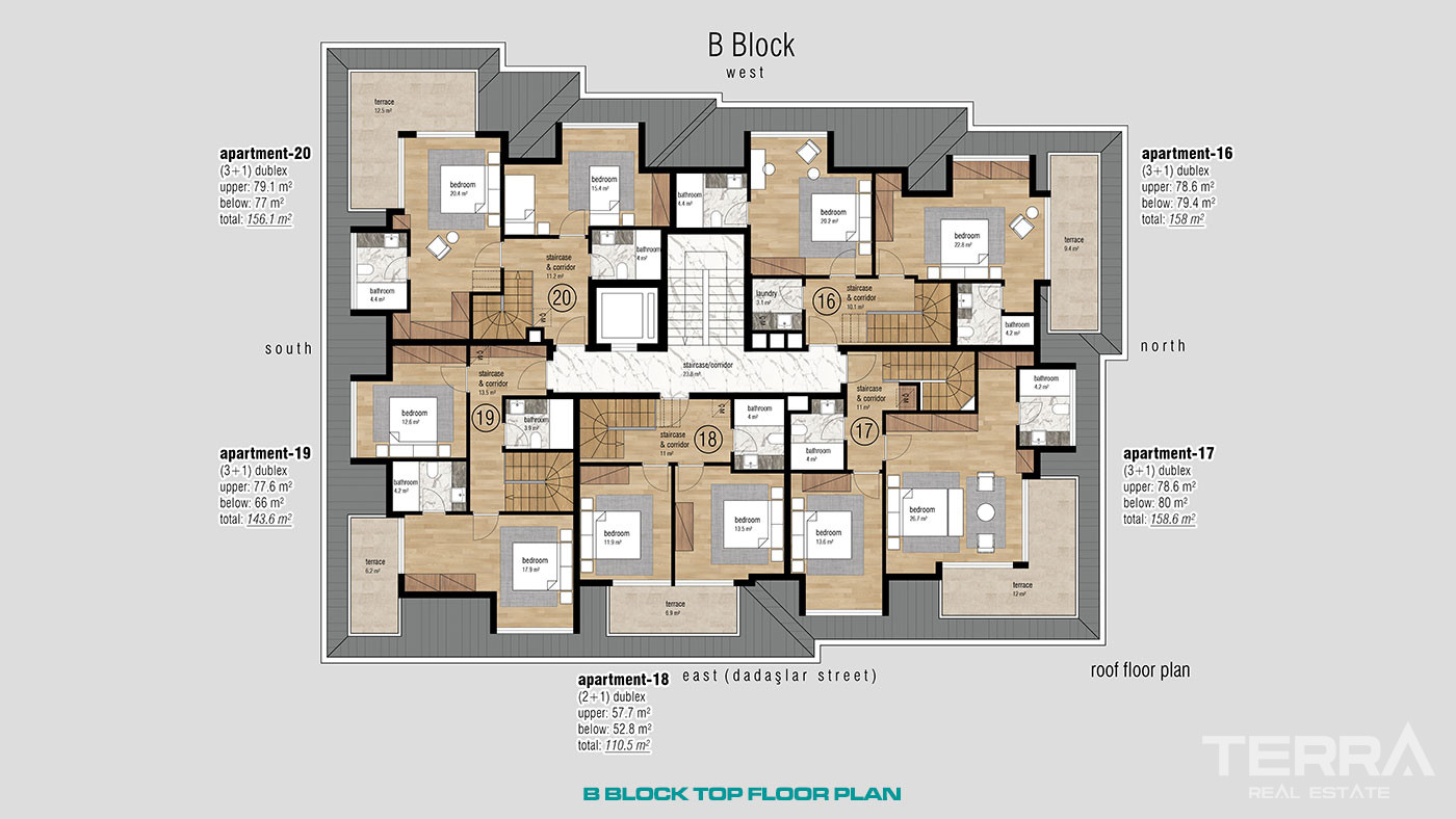 Apartments for Sale in Oba Town Center, Near The Oba Beach in Alanya - 97831