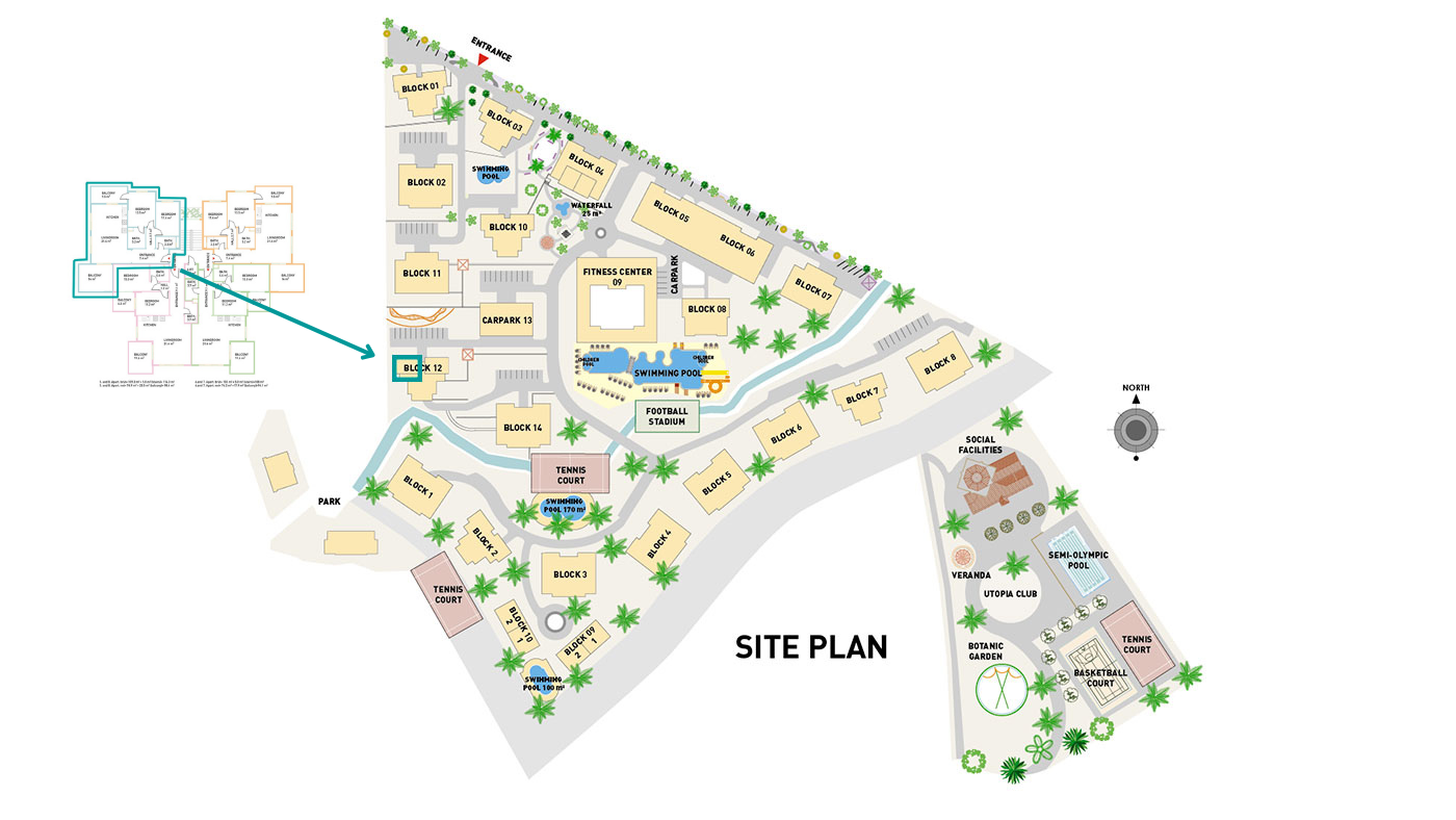Chic Apartment at Olive City in Oba with Rich Social Amenities - 98593
