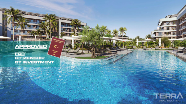 Højklasse lejligheder i Kundu, Antalya med moderne komfort