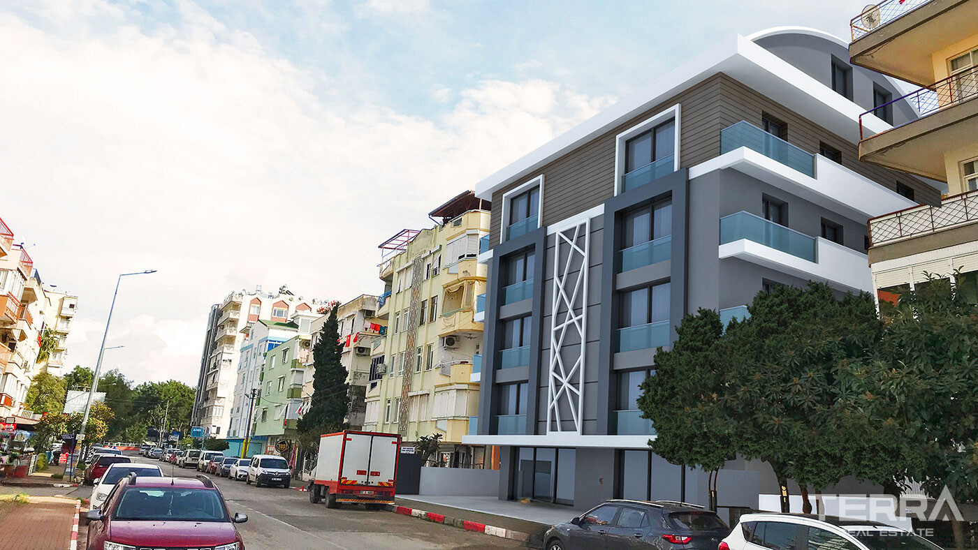 Apartments Near Daily Amenities and Landmarks in Antalya Center - 99224