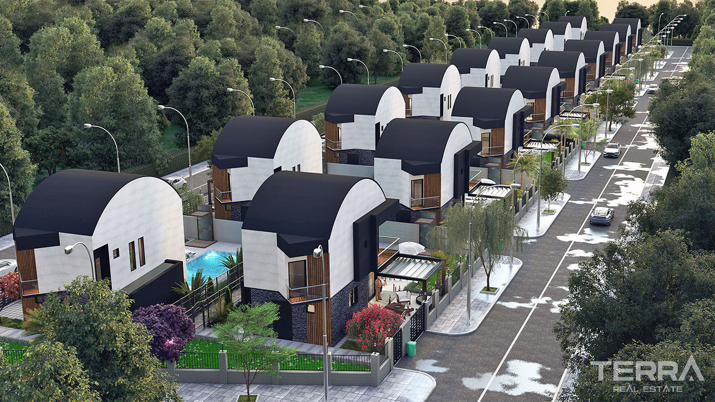 Luksuriøse villaer med private pools i et stort kompleks i Belek - 99584