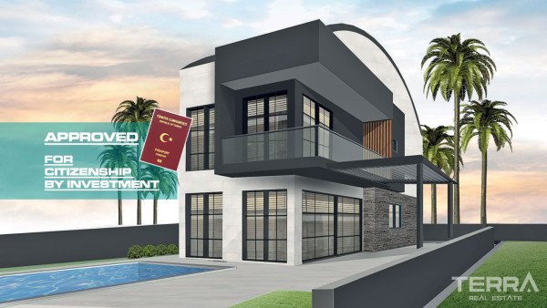 Detached Villas with Private Pools in a Large Complex in Belek