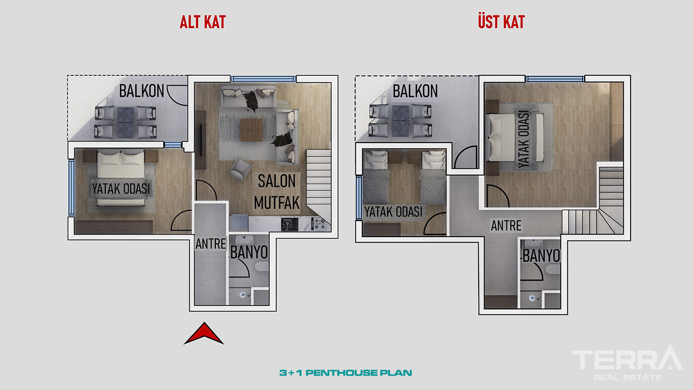 Well-Located Cozy Apartments Close to Historical Center of Antalya - 99764