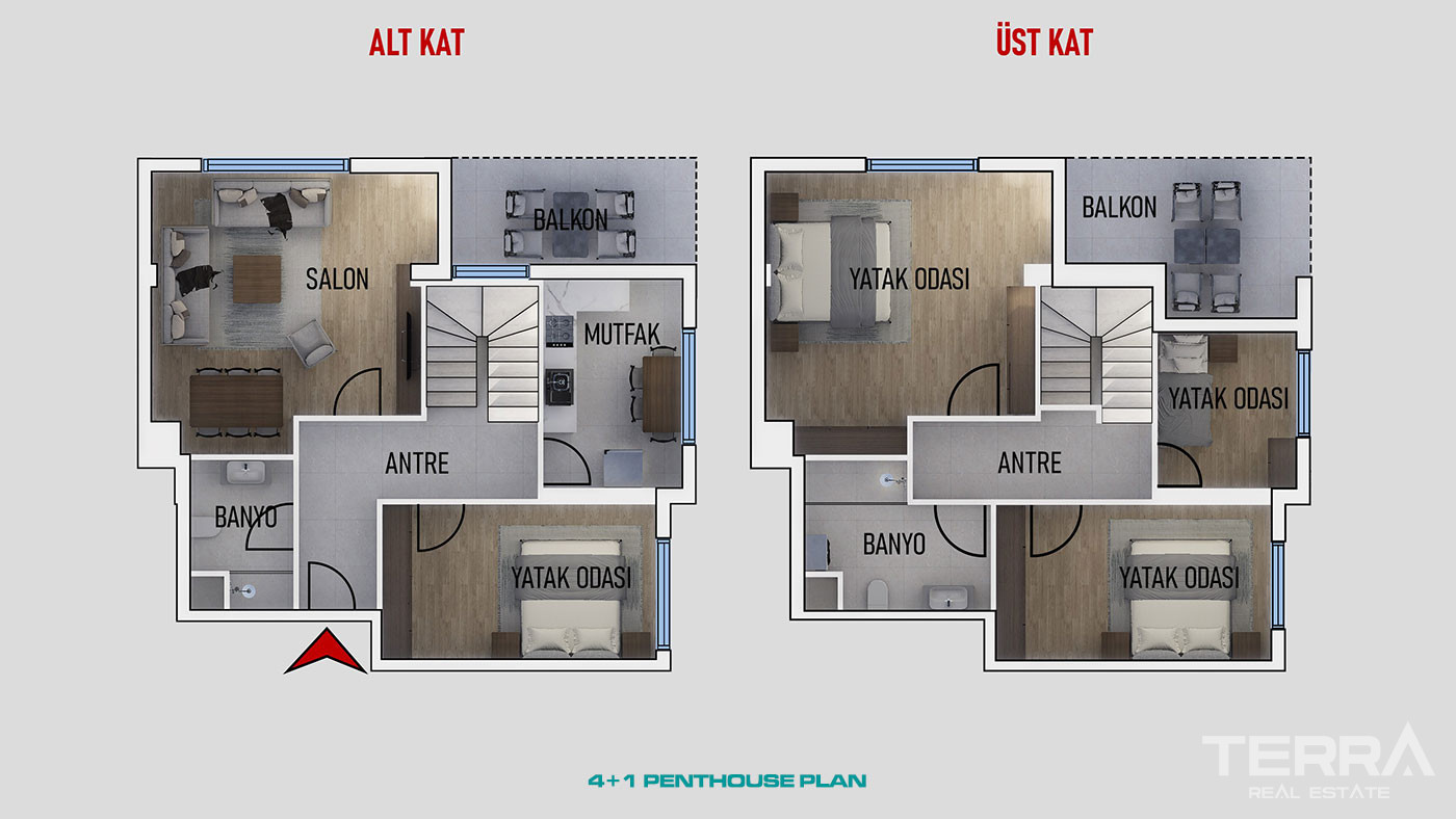 Well-Located Cozy Apartments Close to Historical Center of Antalya - 99765