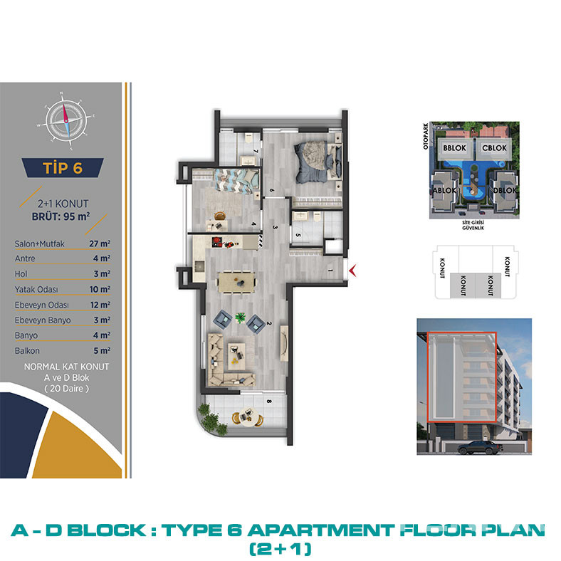 Experience Modern Living with Keyready Apartments in Altıntaş, Antalya - 100358