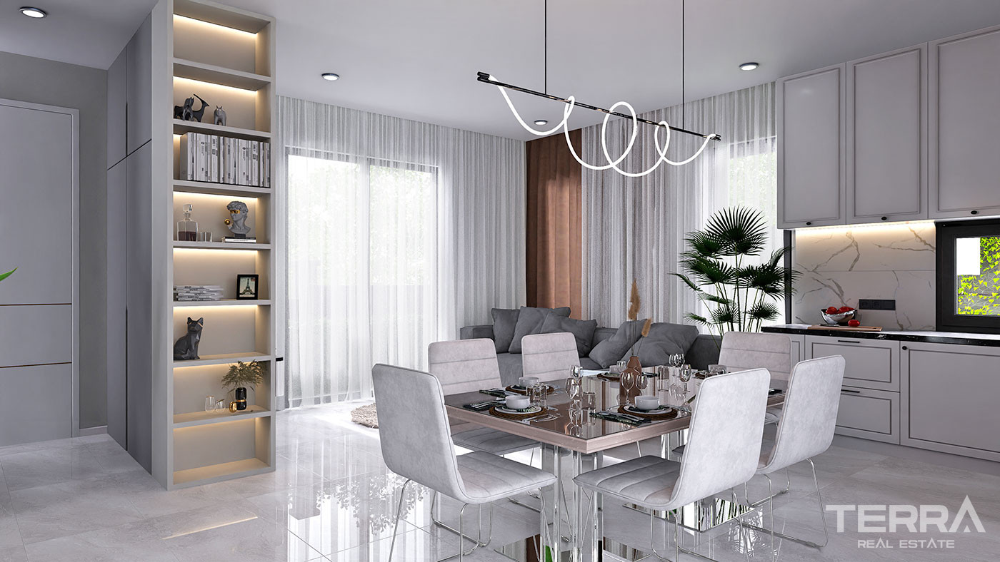 Detached Sea View Villas with Exclusive Design in Bektaş, Alanya - 100571