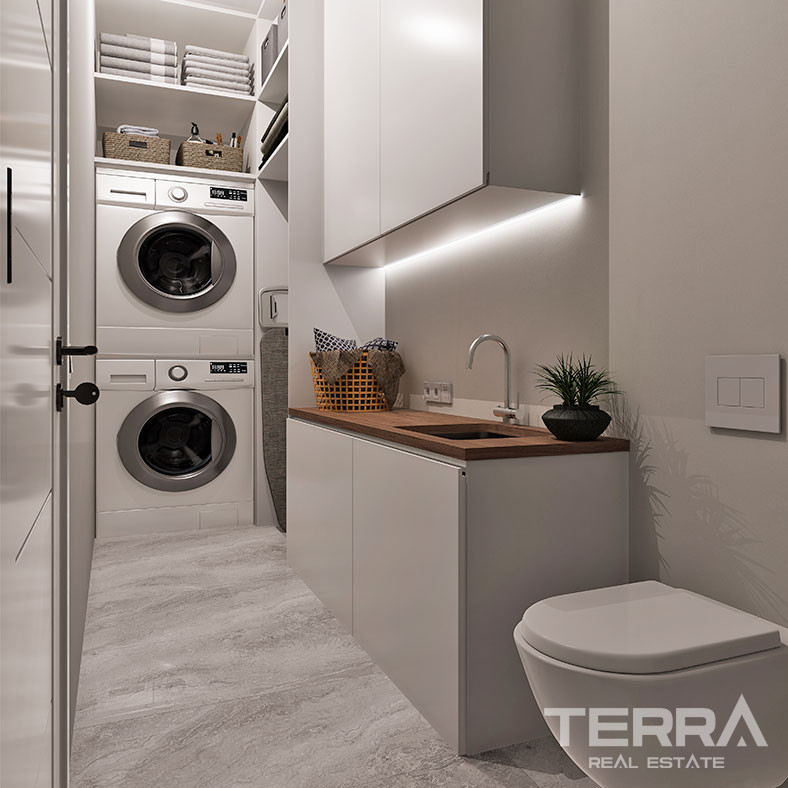 Detached Sea View Villas with Exclusive Design in Bektaş, Alanya - 100576