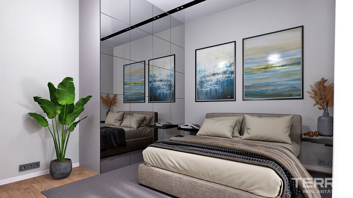 Detached Sea View Villas with Exclusive Design in Bektaş, Alanya - 100577