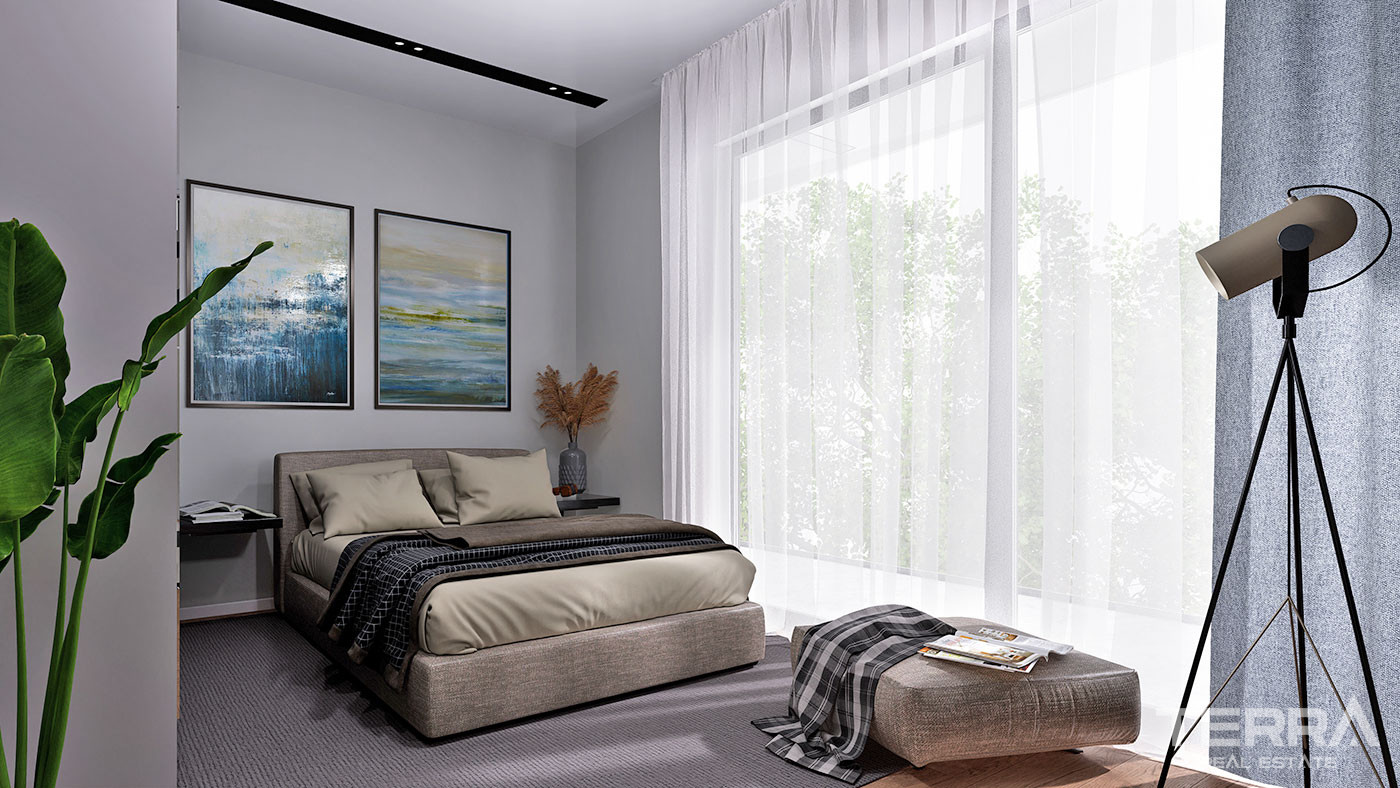 Detached Sea View Villas with Exclusive Design in Bektaş, Alanya - 100579