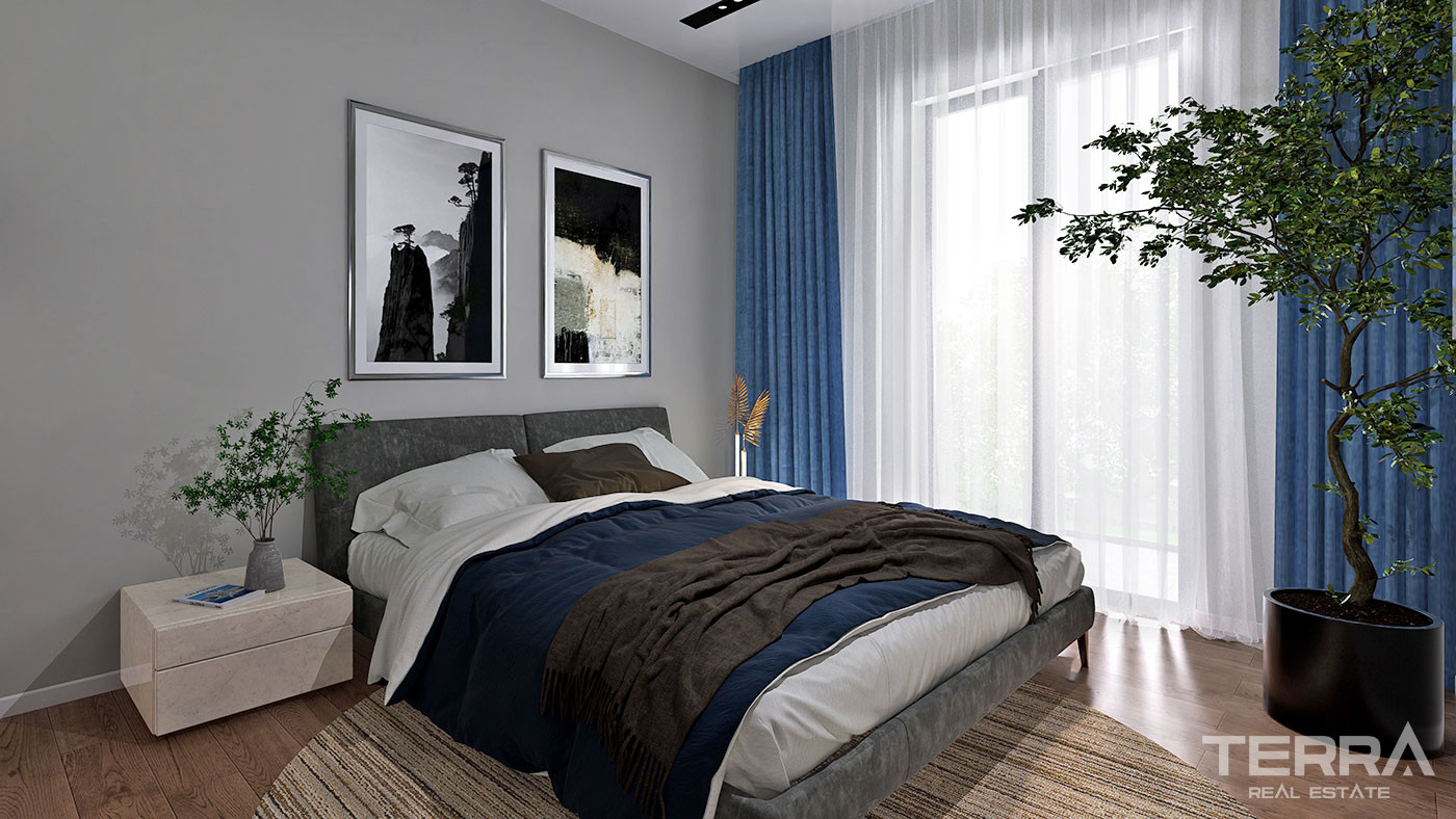 Detached Sea View Villas with Exclusive Design in Bektaş, Alanya - 100581
