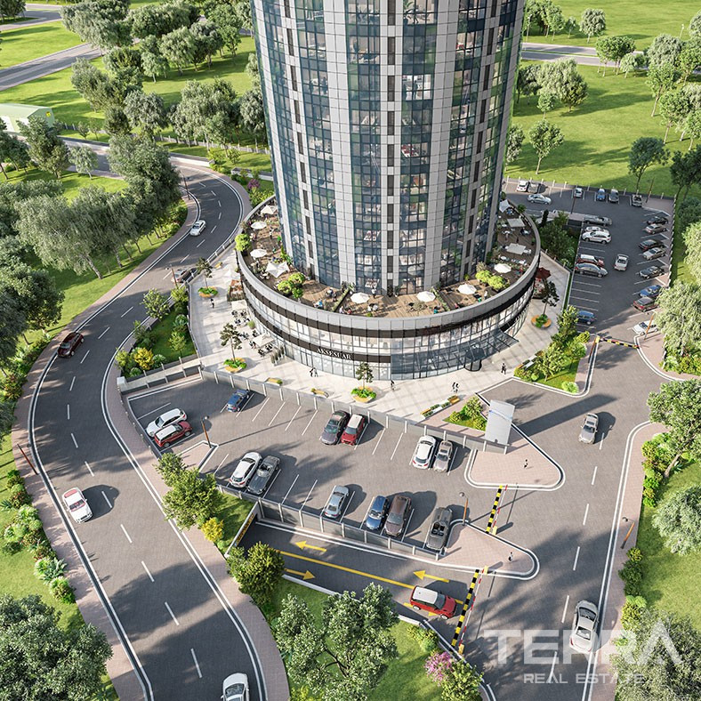 Commercial Properties in a New Business Center in Esenyurt, İstanbul - 100587
