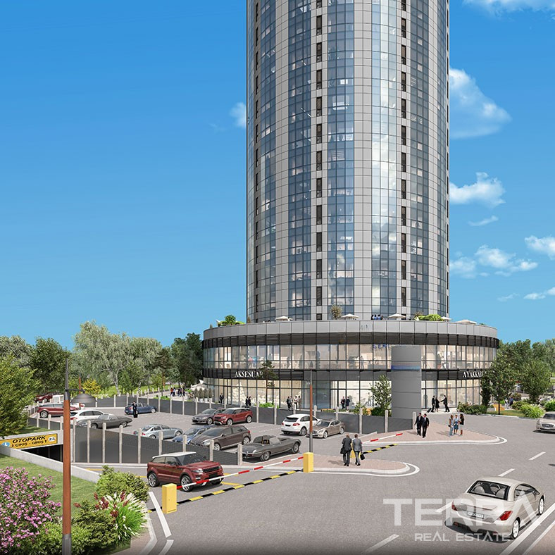 Commercial Properties in a New Business Center in Esenyurt, İstanbul - 100589