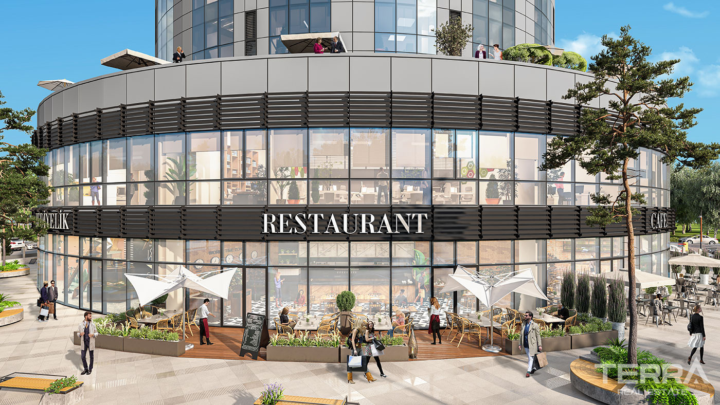 Commercial Properties in a New Business Center in Esenyurt, İstanbul - 100593