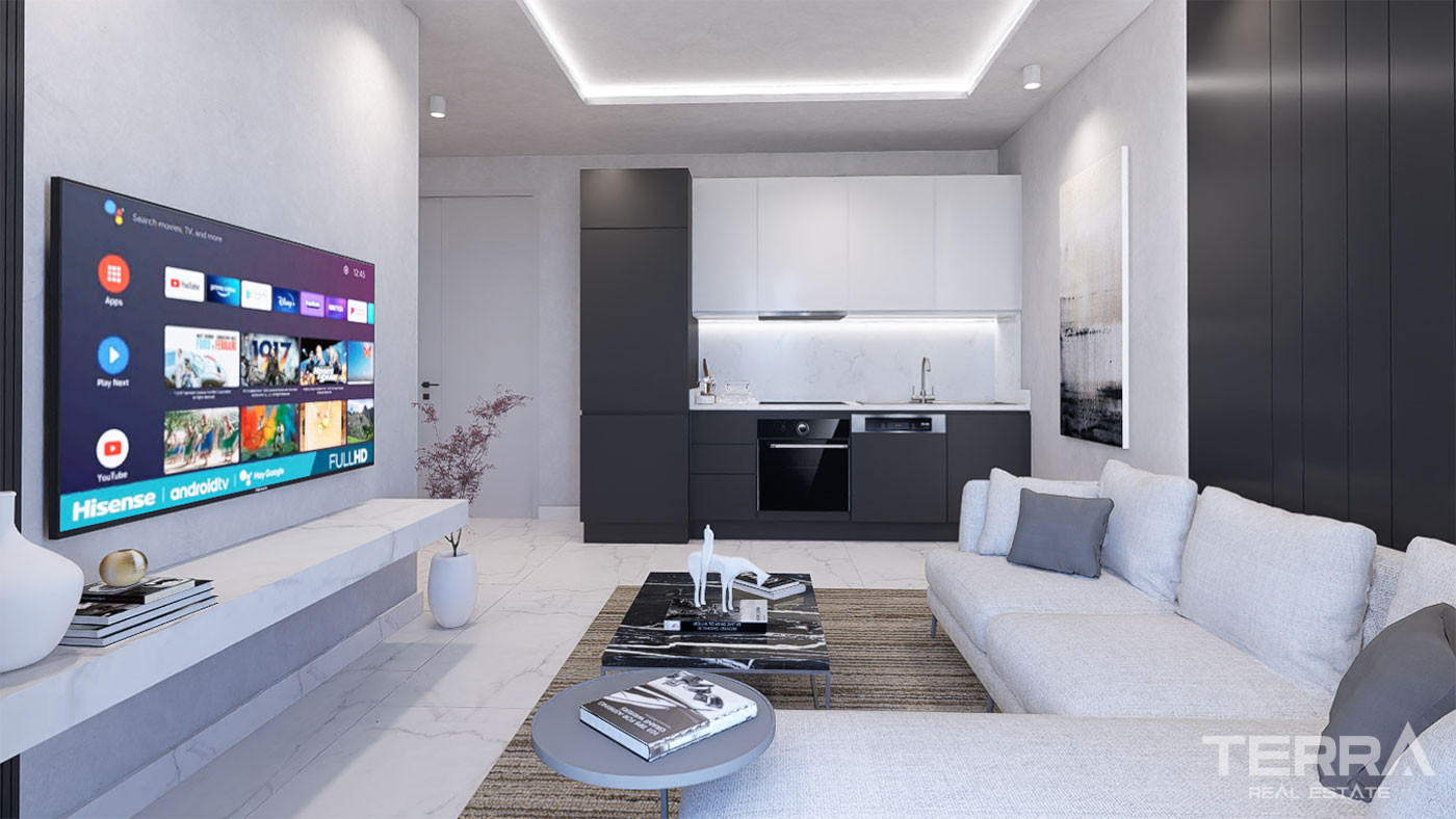 Apartments in a Secure Complex in The Central Area of Gazipaşa, Turkey - 100617