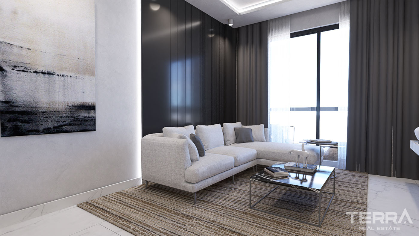 Apartments in a Secure Complex in The Central Area of Gazipaşa, Turkey - 100620