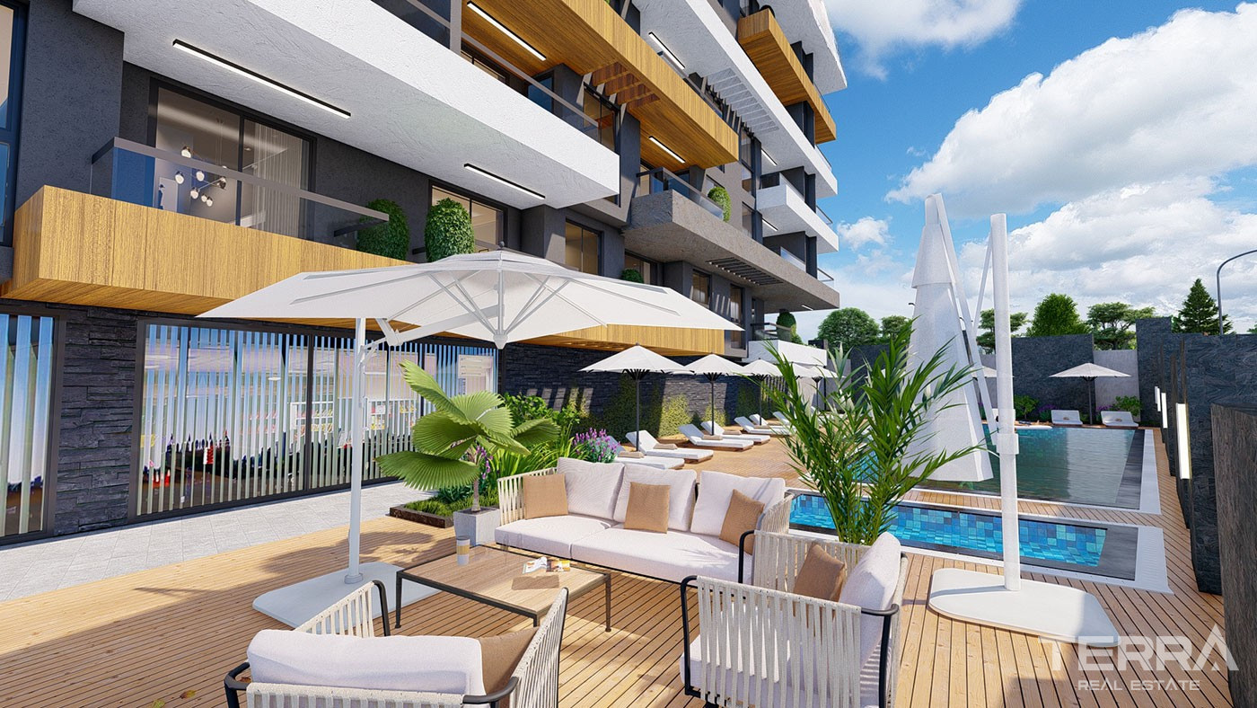Apartments in a Secure Complex in The Central Area of Gazipaşa, Turkey - 100624