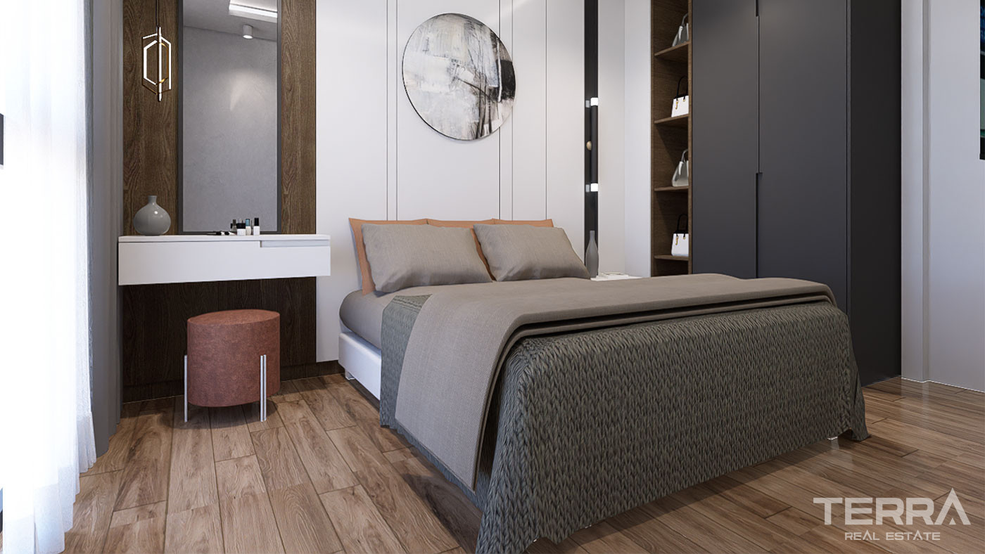 Apartments in a Secure Complex in The Central Area of Gazipaşa, Turkey - 100627
