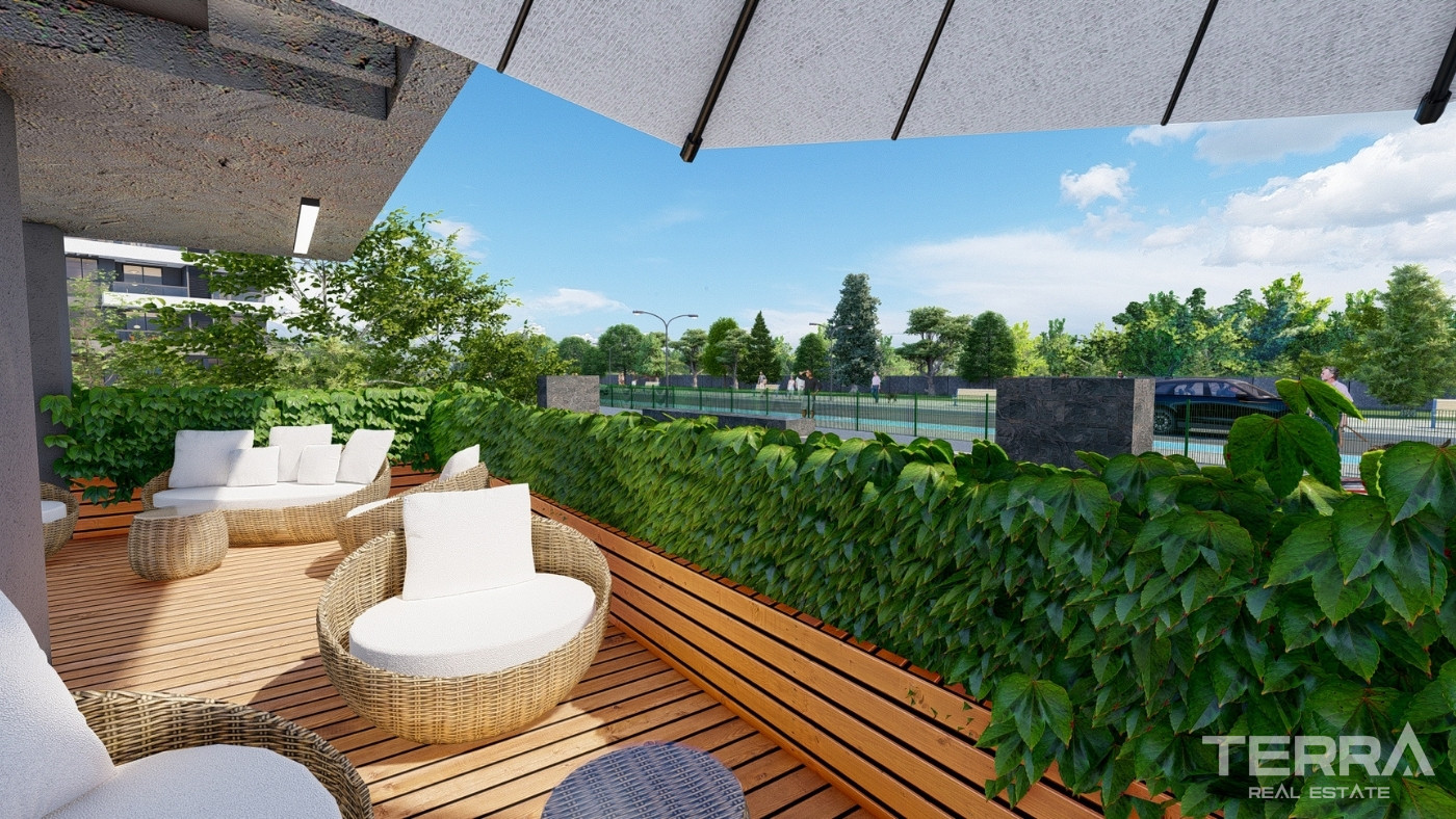 Modernly Designed Serene Apartments in Gazipaşa, Antalya - 100633