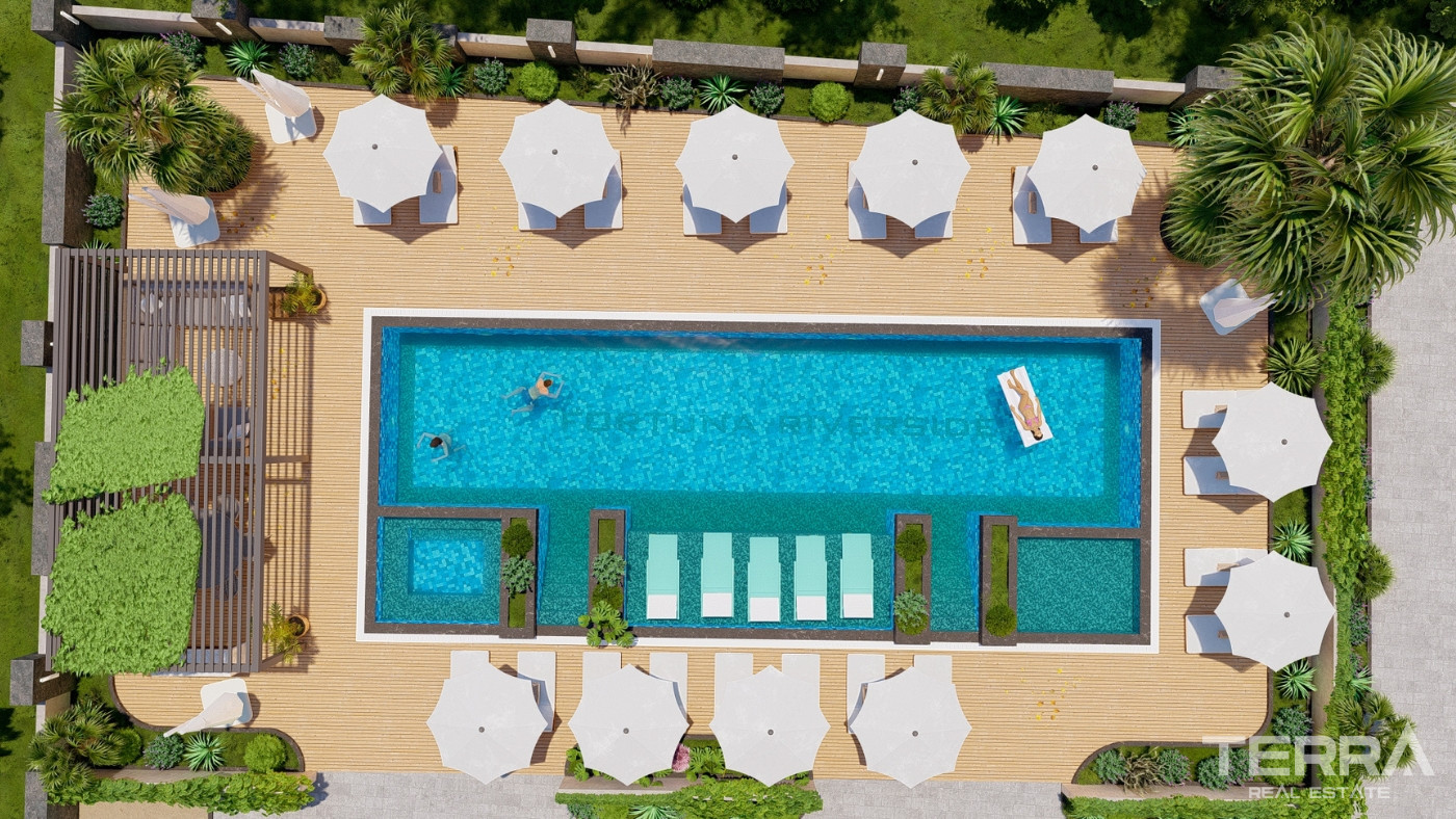 Modernly Designed Serene Apartments in Gazipaşa, Antalya - 100649