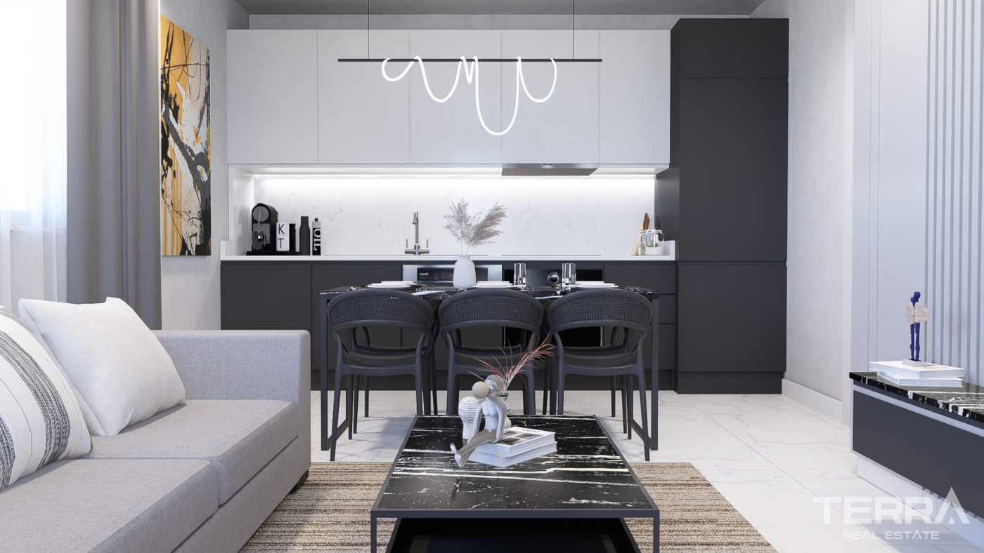 Modernly Designed Serene Apartments in Gazipaşa, Antalya - 100661