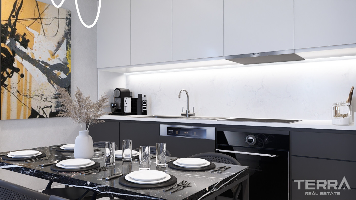 Modernly Designed Serene Apartments in Gazipaşa, Antalya - 100664