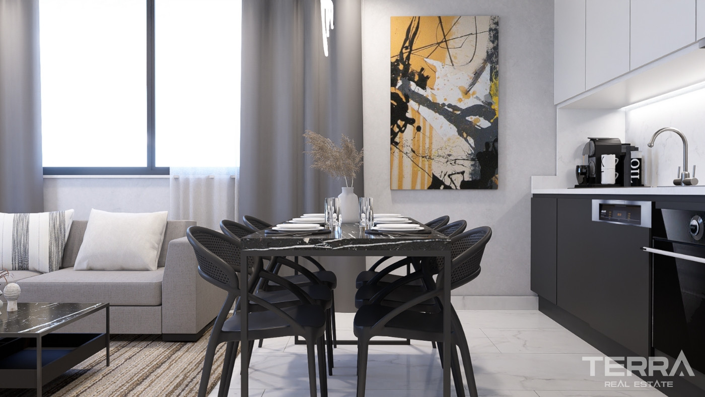 Modernly Designed Serene Apartments in Gazipaşa, Antalya - 100663