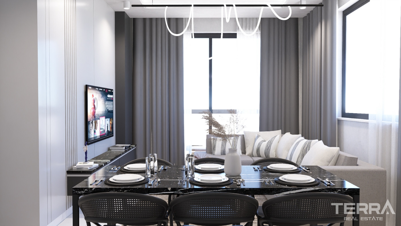 Modernly Designed Serene Apartments in Gazipaşa, Antalya - 100665