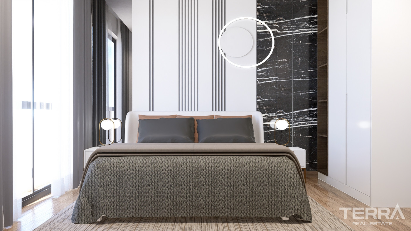 Modernly Designed Serene Apartments in Gazipaşa, Antalya - 100666