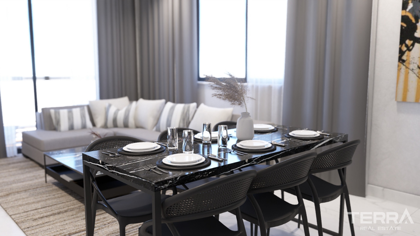 Modernly Designed Serene Apartments in Gazipaşa, Antalya - 100667