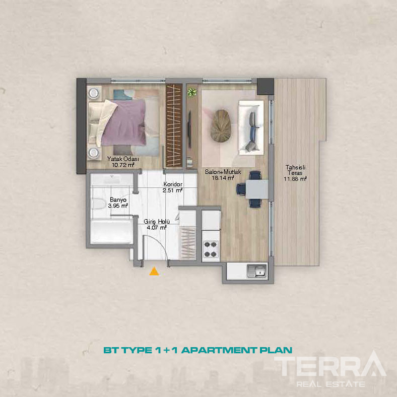Elegance and Luxury United in New Apartments in Şişli, İstanbul - 100789