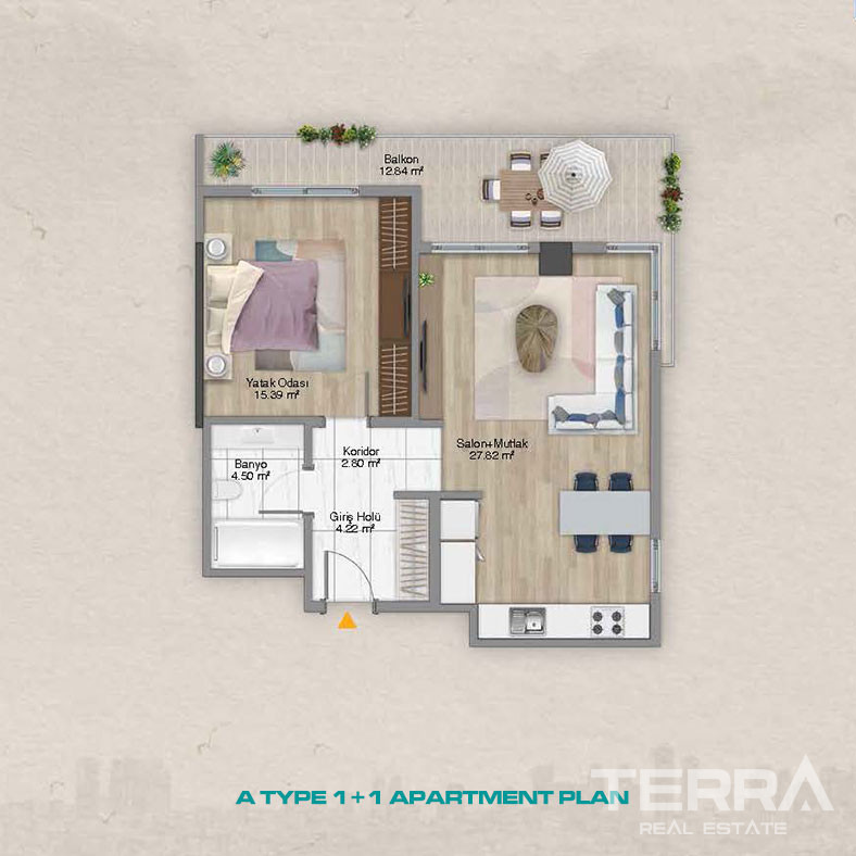 Elegance and Luxury United in New Apartments in Şişli, İstanbul - 100788