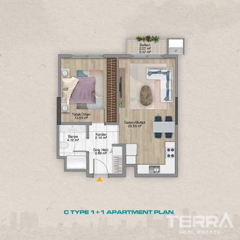 Elegance and Luxury United in New Apartments in Şişli, İstanbul - 100790