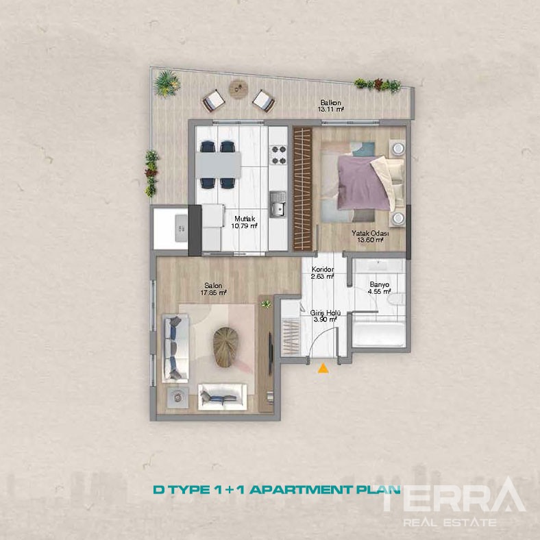 Elegance and Luxury United in New Apartments in Şişli, İstanbul - 100791