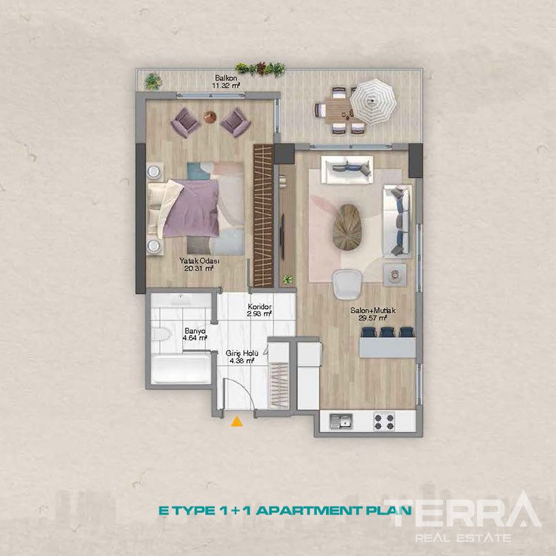 Elegance and Luxury United in New Apartments in Şişli, İstanbul - 100792