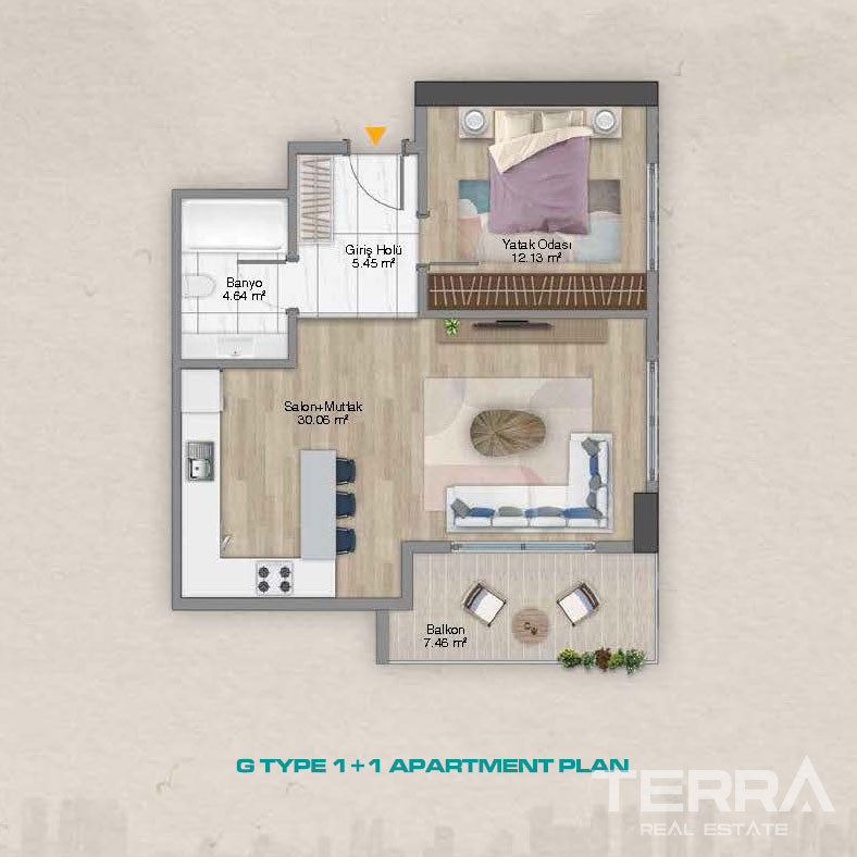 Elegance and Luxury United in New Apartments in Şişli, İstanbul - 100794