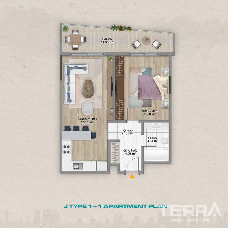 Elegance and Luxury United in New Apartments in Şişli, İstanbul - 100798