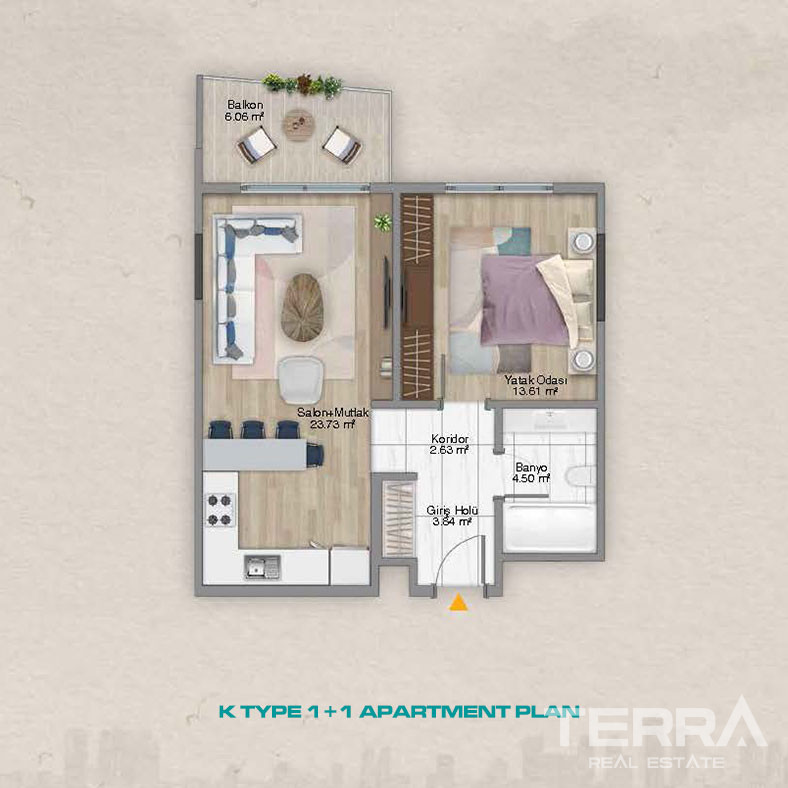 Elegance and Luxury United in New Apartments in Şişli, İstanbul - 100799