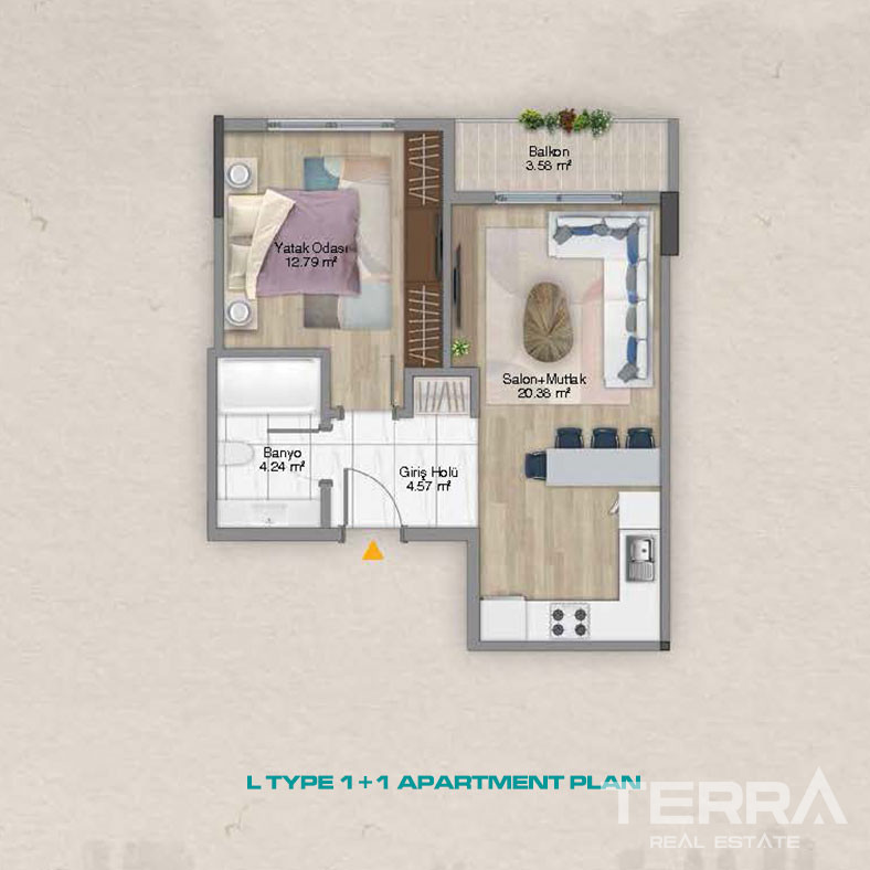 Elegance and Luxury United in New Apartments in Şişli, İstanbul - 100801