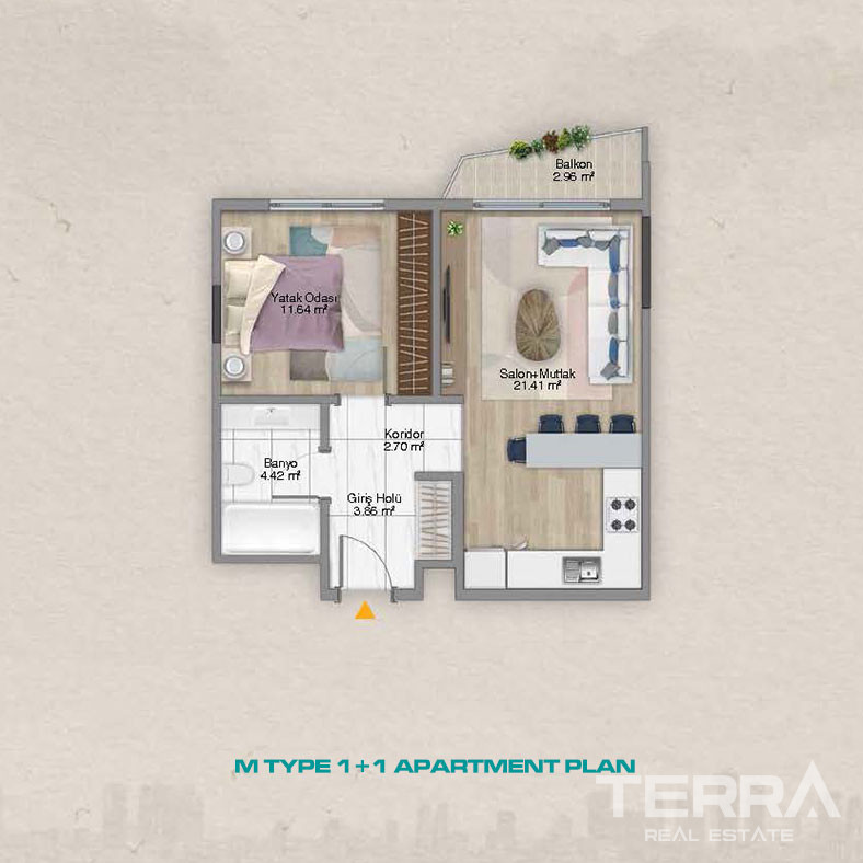 Elegance and Luxury United in New Apartments in Şişli, İstanbul - 100800