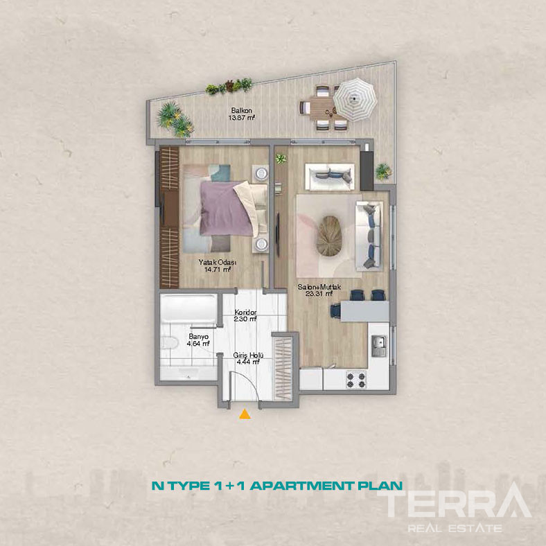 Elegance and Luxury United in New Apartments in Şişli, İstanbul - 100802