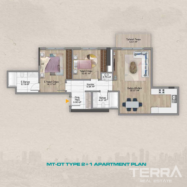 Elegance and Luxury United in New Apartments in Şişli, İstanbul - 100815