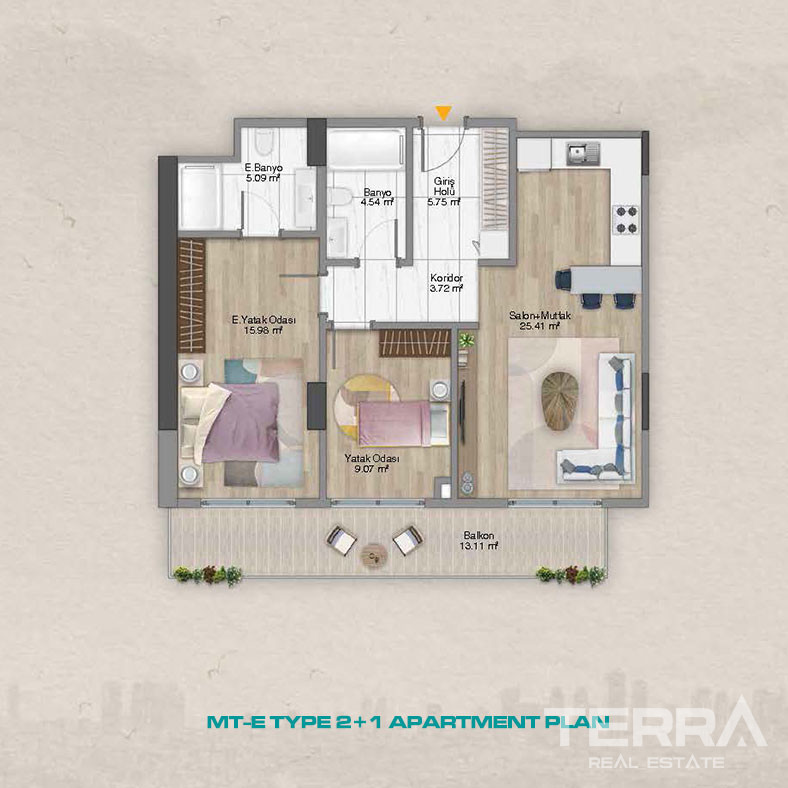 Elegance and Luxury United in New Apartments in Şişli, İstanbul - 100816