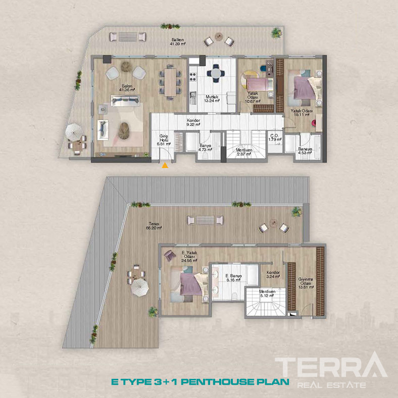Elegance and Luxury United in New Apartments in Şişli, İstanbul - 100820